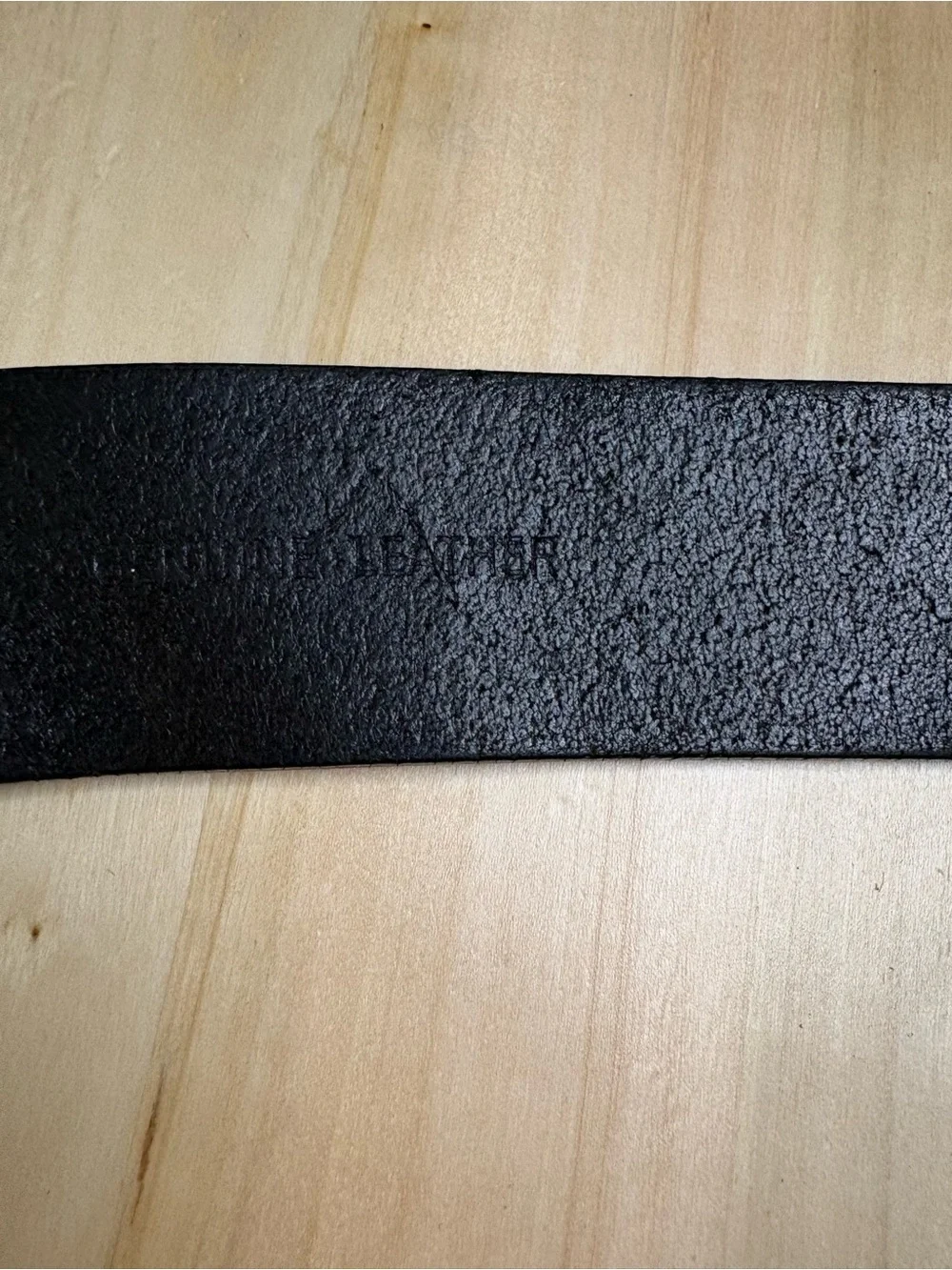 Fossil chrome buckle